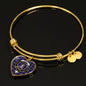 Dunlop Shine On Bangle Heart