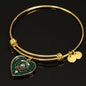 Duncan Modern Shine On Bangle Heart