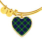 Alexander Scottish Clan Bangle Heart Shine On Bangle Heart