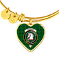Dunbar Hunting Shine On Bangle Heart