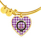 Dunlop Dress Shine On Bangle Heart