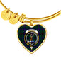 Davidson Modern Shine On Bangle Heart