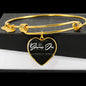 Shine On Bangle Heart