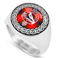 Abernethy Crest Clan Tartan Ring Scottish