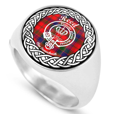Image of Reed Crest Clan Tartan Ring Scottish
