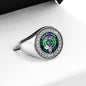Abercrombie Crest Clan Tartan Ring Scottish