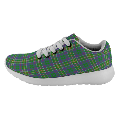 Image of Tartan Sneakers - Hunter Of Peebleshire Scotland - Unisex Tartan Running Shoes - Sneakers Men & Women Tartan Shoes