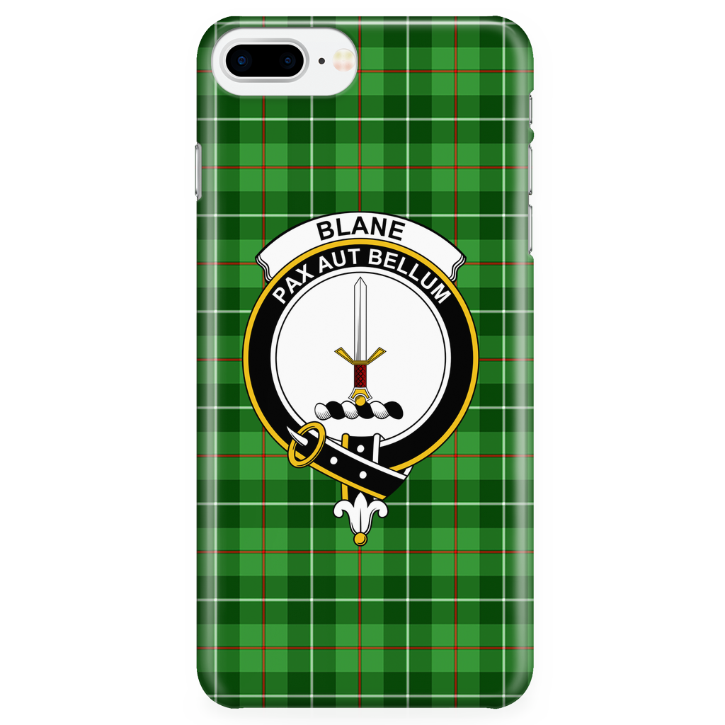 Blane Scottish Clan Tartan Phone Case - shirtskishirt