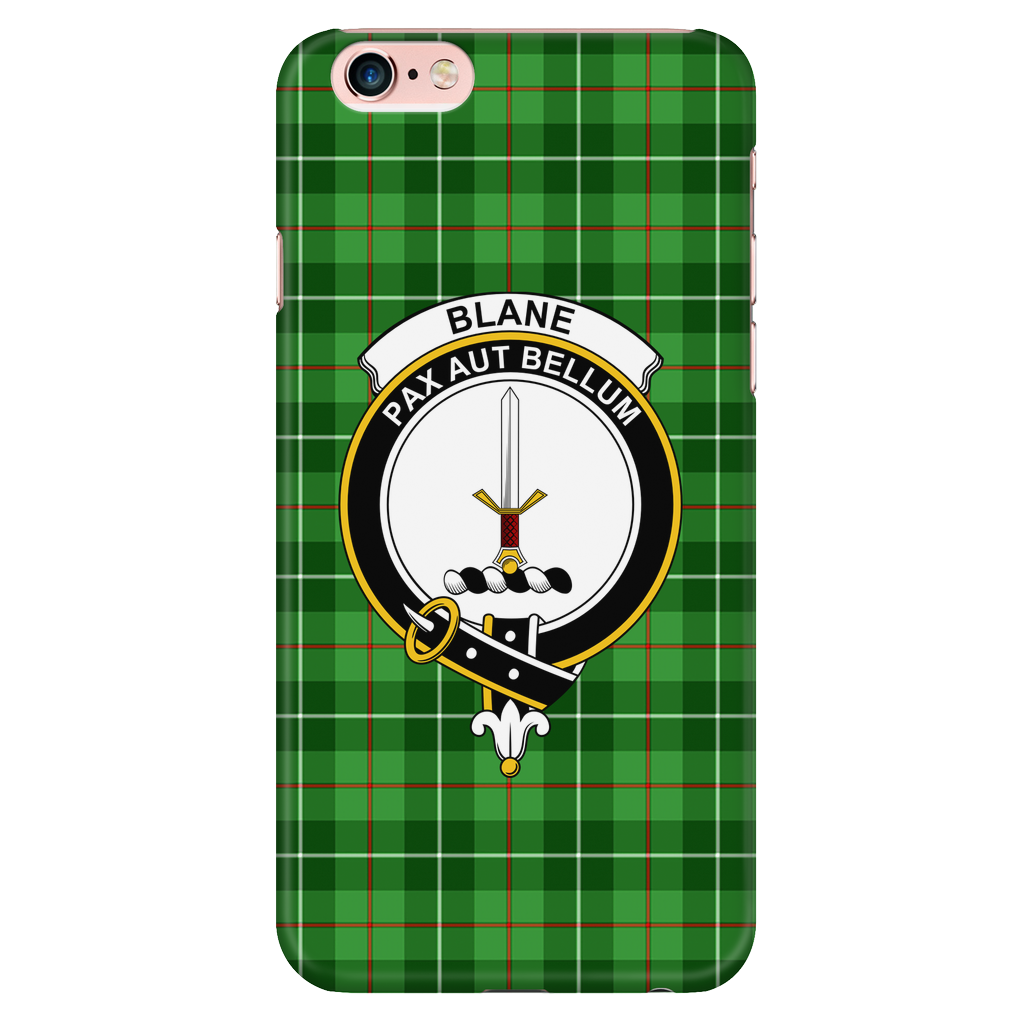 Blane Scottish Clan Tartan Phone Case - shirtskishirt