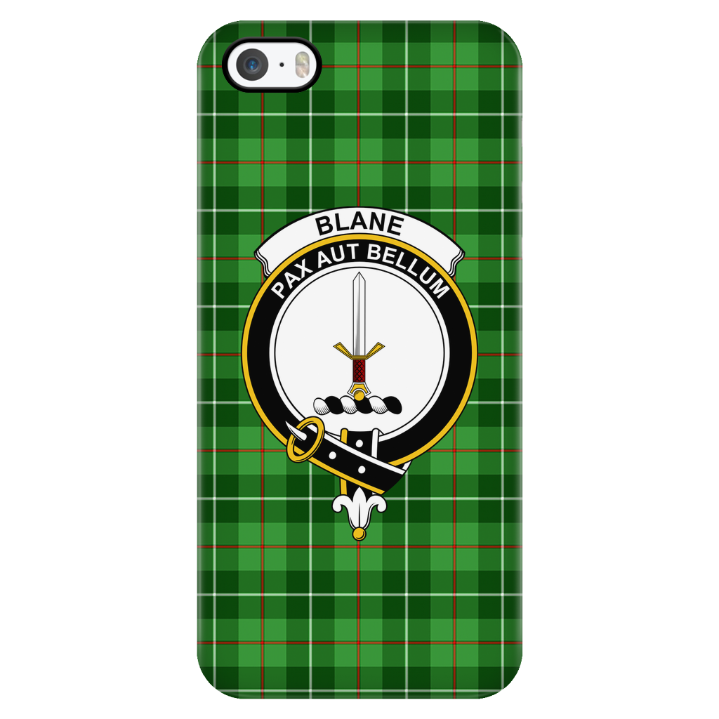Blane Scottish Clan Tartan Phone Case - shirtskishirt