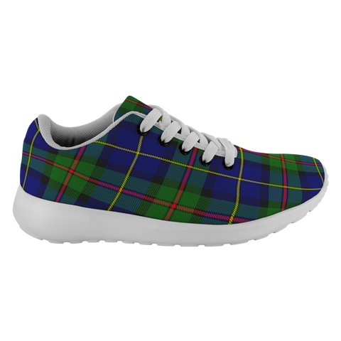 Image of Tartan Sneakers - MacLeod Of Harris Modern Scotland | Unisex Tartan Running Shoes | Sneakers Men & Women Tartan Shoes