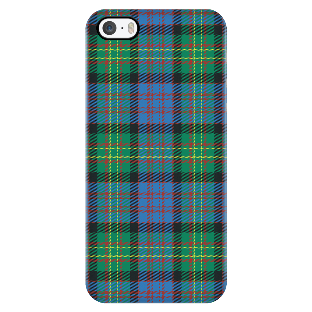 Bowie Scottish Plaid Tartan Phone Case - shirtskishirt