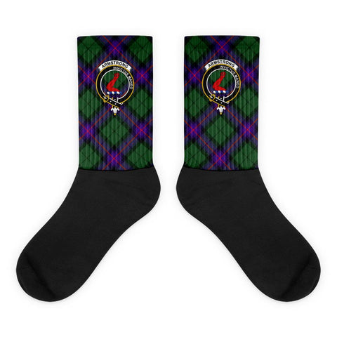 Image of Armstrong Modern Clan Plaid Socks - manashirt