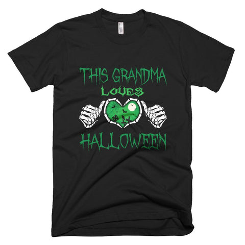 Image of This Grandma Loves Funny Halloween T-Shirt