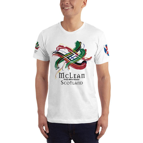 Image of Clan McLean Tartan Scottish T-Shirt