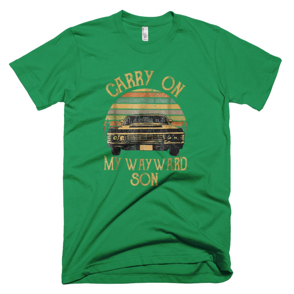Carry on my Wayward Son TShirt - Tee Shirt Gift