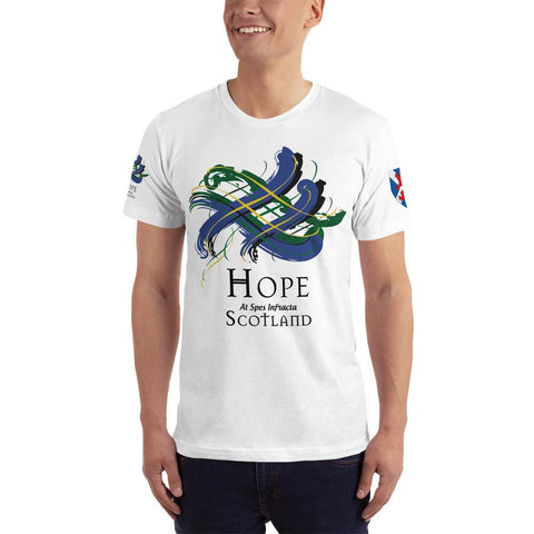 Image of Clan Hope Tartan Scottish T-Shirt