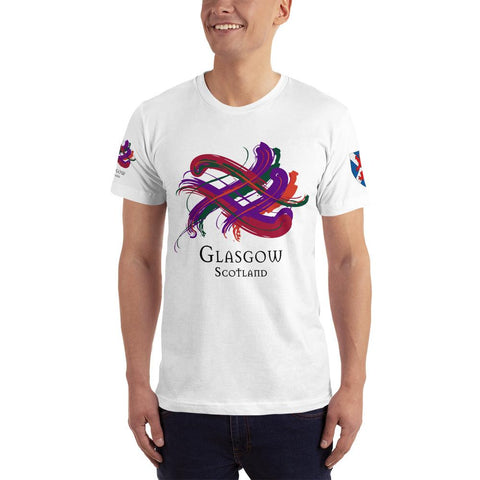 Image of Clan Glasgow Scotland Tartan Scottish T-Shirt
