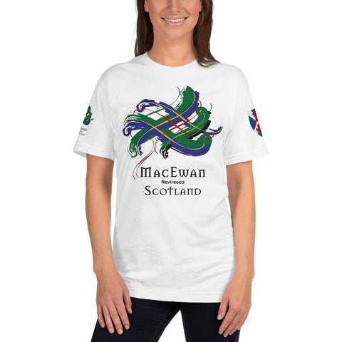 Image of Clan MacEwan Tartan Scottish T-Shirt