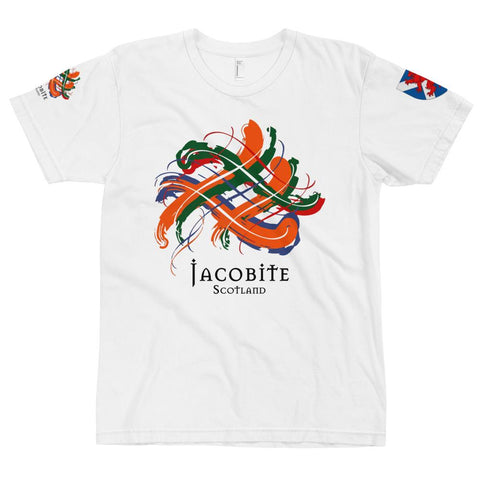 Image of Clan Jacobite Tartan Scottish T-Shirt