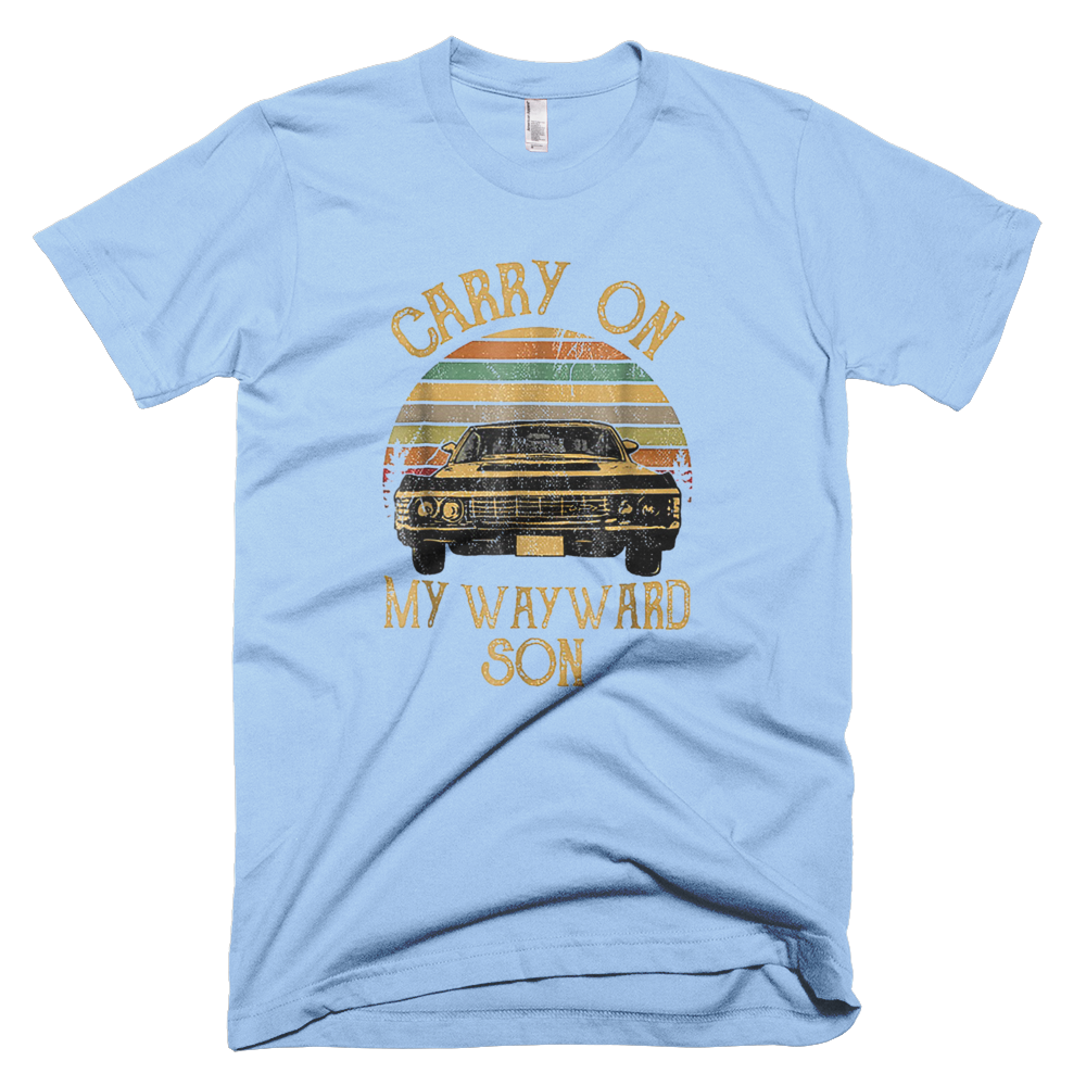 Carry on my Wayward Son TShirt - Tee Shirt Gift