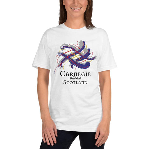 Image of Clan Carnegie Tartan Scottish T-Shirt