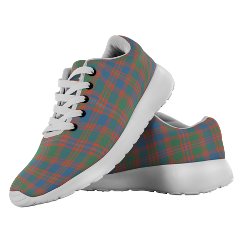 Image of Tartan Sneakers - MacIntyre Ancient Scotland - Unisex Tartan Running Shoes - Sneakers Men & Women Tartan Shoes