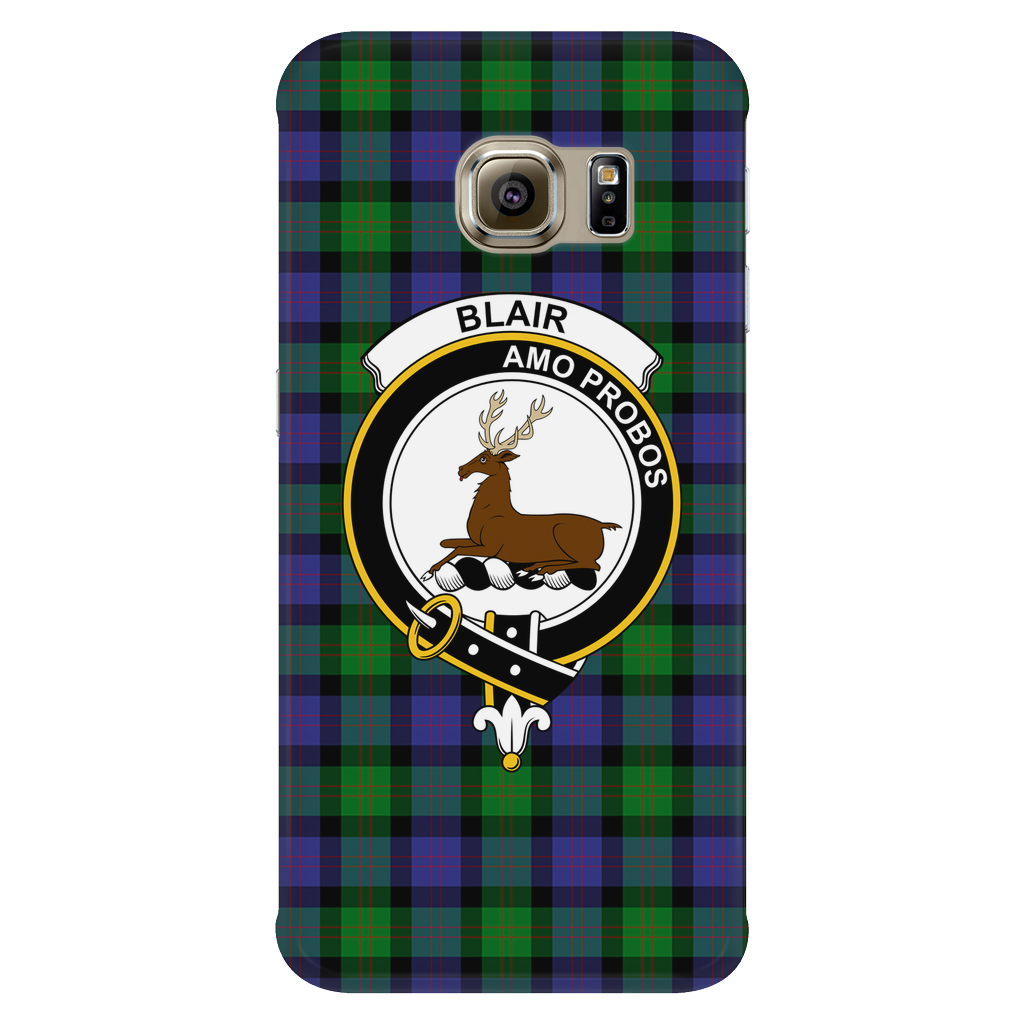 Blair Scottish Clan Tartan Phone Case - shirtskishirt