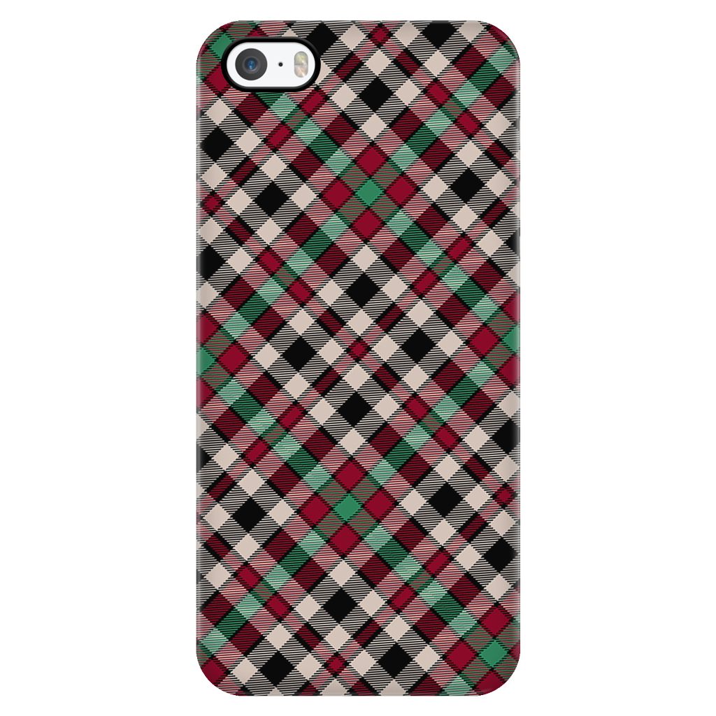 Borthwick Ancient Scottish Plaid Tartan Phone Case - shirtskishirt