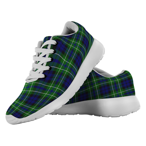 Image of Tartan Sneakers - MacNeil of Colonsay Hunting Scotland | Unisex Tartan Running Shoes | Sneakers Men & Women Tartan Shoes