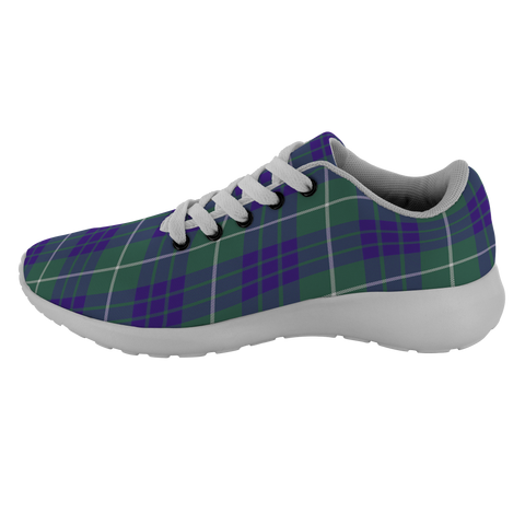 Image of Tartan Sneakers - Hamilton Hunting Modern Scotland | Unisex Tartan Running Shoes | Sneakers Men & Women Tartan Shoes