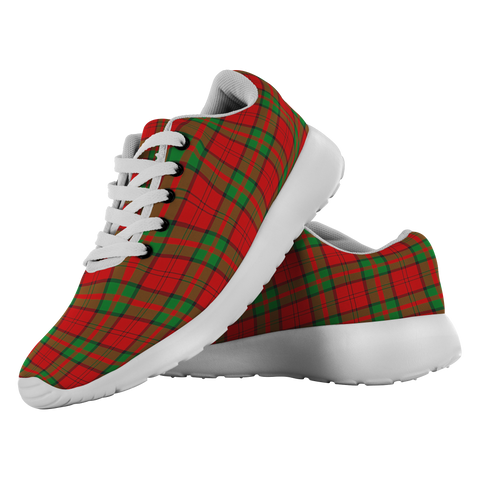 Image of ScottishShop Tartan Sneakers Dunbar Scotland Tartan Running Shoes - shirtskishirt