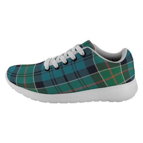 Image of Tartan Sneakers - Kirkpatrick Scotland - Unisex Tartan Running Shoes - Sneakers Men & Women Tartan Shoes