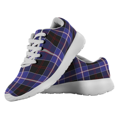 Image of ScottishShop Tartan Sneakers Dunlop Modern Scotland Tartan Running Shoes - shirtskishirt