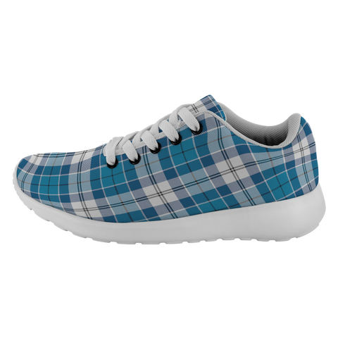 Image of Tartan Sneakers - Muirhead Blue Scotland | Unisex Tartan Running Shoes | Sneakers Men & Women Tartan Shoes