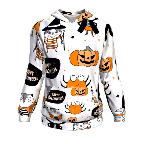 Image of Halloween Night Party Hoodie Hoodie Over Print - shirtskishirt