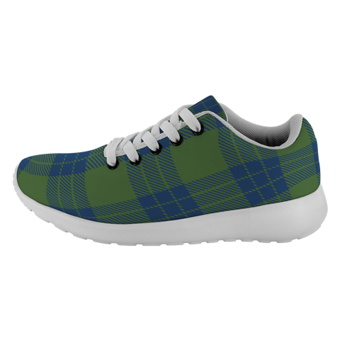 Image of Tartan Sneakers - Montgomery Hunting Scotland | Unisex Tartan Running Shoes | Sneakers Men & Women Tartan Shoes