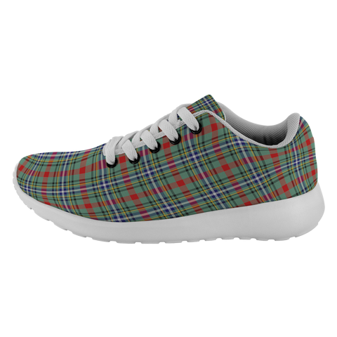 Image of ScottishShop Tartan Sneakers Bisset Scotland Running Shoes - shirtskishirt