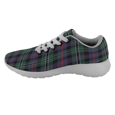 Image of Tartan Sneakers - Ross Pattern Modern Scotland | Unisex Tartan Running Shoes | Sneakers Men & Women Tartan Shoes