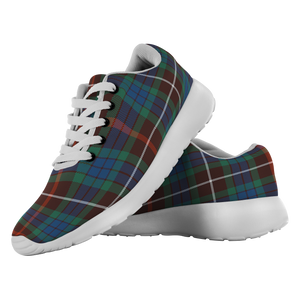 ScottishShop Tartan Sneakers Fraser Hunting Ancient Scotland Tartan Running Shoes - shirtskishirt