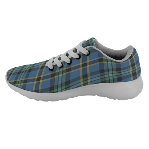 Image of Tartan Sneakers - Weir Ancient Scotland | Unisex Tartan Running Shoes | Sneakers Men & Women Tartan Shoes