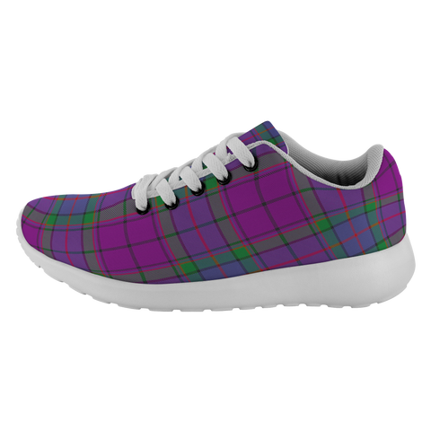 Image of Tartan Sneakers - Wardlaw Scotland | Unisex Tartan Running Shoes | Sneakers Men & Women Tartan Shoes