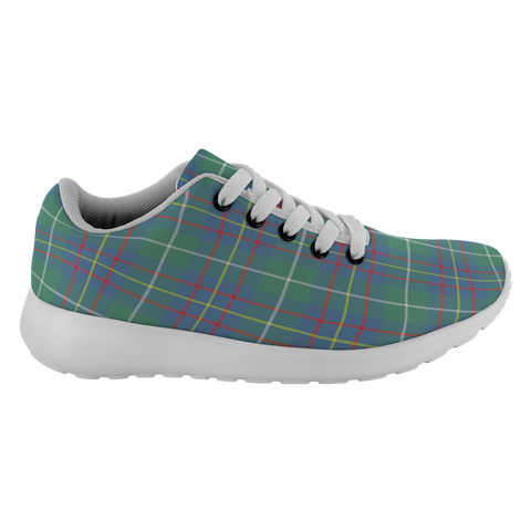 Image of Tartan Sneakers - Inglis Ancient Scotland | Unisex Tartan Running Shoes | Sneakers Men & Women Tartan Shoes