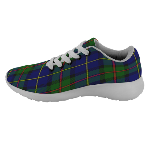 Image of Tartan Sneakers - MacLeod Of Harris Modern Scotland | Unisex Tartan Running Shoes | Sneakers Men & Women Tartan Shoes