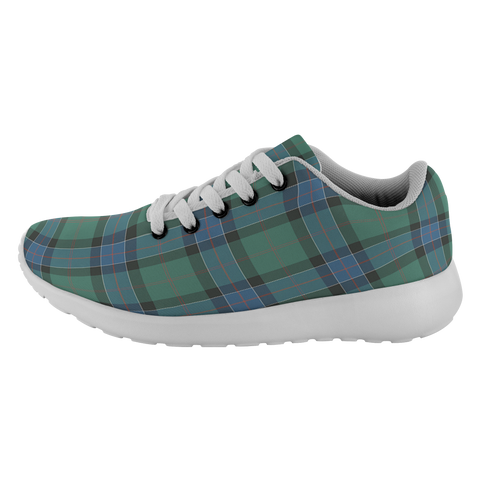 Image of Tartan Sneakers - Sinclair Hunting Ancient Scotland | Unisex Tartan Running Shoes | Sneakers Men & Women Tartan Shoes