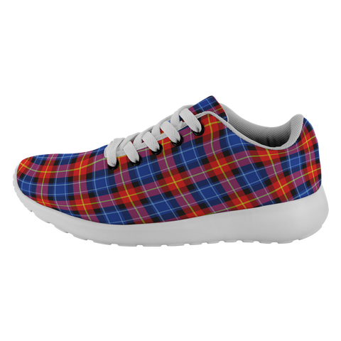 Image of ScottishShop Tartan Sneakers Anstruther Scotland Running Shoes - shirtskishirt