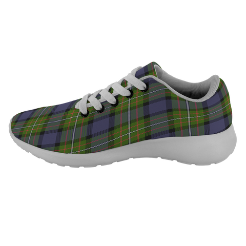 Image of ScottishShop Tartan Sneakers Ferguson Modern Scotland Tartan Running Shoes - shirtskishirt