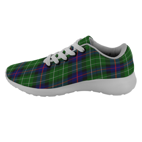 Image of Tartan Sneakers - Leslie Hunting Scotland | Unisex Tartan Running Shoes | Sneakers Men & Women Tartan Shoes