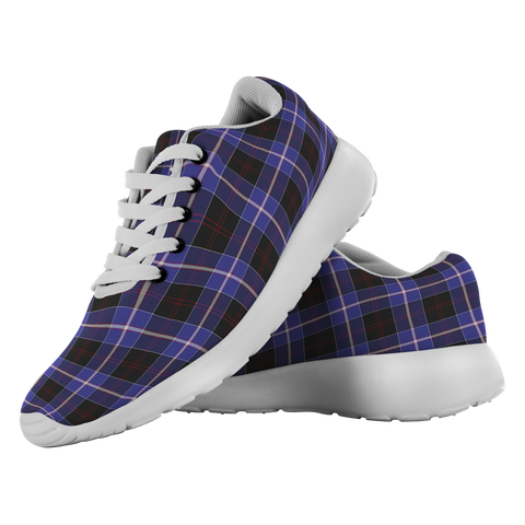 Image of ScottishShop Tartan Sneakers Dunlop Scotland Tartan Running Shoes - shirtskishirt