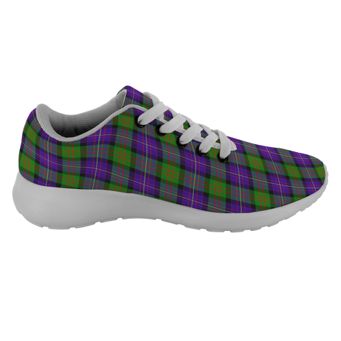 Image of ScottishShop Tartan Sneakers Cameron Scotland Tartan Running Shoes - shirtskishirt